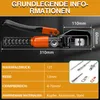 Hydraulische Crimpzange Presszange 4-70mm² mit Kabelschere, Produktbild-Vorschau 2