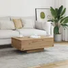 vidaXL Couchtisch Artisan-Eiche 85x55x31 cm Holzwerkstoff Produktbild-Vorschau 2