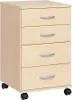 Rollcontainer Ahorn Schubcontainer Container Büroschrank Produktbild-Vorschau 4