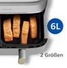 Philips Airfryer serie 3000 met twee manden (NA353/10) Productafbeelding-voorbeeld 9