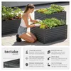tectake® Vyvýšený záhon, 120x100x62 cm, pozinkovaná ocel, Náhled obrázku produktu 2