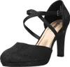 living UPDATED Damen-Pumps Glitter-Schwarz, Farbe:schwarz, Produktbild-Vorschau 1