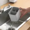 Behälter Besteck Abtropfplatte Stand Tablett Trockner Korb Produktbild-Vorschau 3