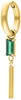 Wildcat Ohrringe - Little Square Crystal Hoops - Gold, Produktbild-Vorschau 4