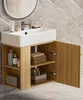 YORBAY Waschtisch Badmöbel Waschtischunterschrank 55 cm Produktbild-Vorschau 8