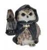 Gothic Deko Figur Eule Vogel Laterne Reaper Skulptur Objekt Produktbild-Vorschau 1