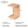 Beistelltisch Coco Kernbuche  32x32x50cm verleimt Produktbild-Vorschau 2