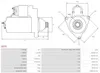 AS-PL S0270 Starter Anlasser 2,2kW für AUDI A5 Sportback Produktbild-Vorschau 5