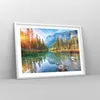 Gerahmtes Poster - Weißer Rahmen - Landschaft Berge Produktbild-Vorschau 8