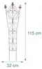 Relaxdays Rankgitter, 4er Set, HxB: 115x32 cm, Vintage, Produktbild-Vorschau 4