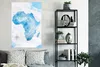 MuchoWow® Poster Karten - Afrika - Aquarell 80x120 cm - Produktbild-Vorschau 4