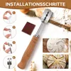 10-teilig Gärkorb Brot Set, 23cm Gärkörbchen zum Produktbild-Vorschau 7