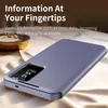 Leder Flip Case für Samsung Galaxy S26, Smart View Fenster Produktbild-Vorschau 5