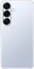 The back of a transparent phone case with a Samsung logo. Produktbild-Vorschau