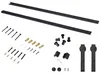 HOMCOM Schiebetüren-Beschlagsatz 200cm Komplett-Set mit Produktbild-Vorschau 1