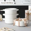 MALACASA 4dílná porcelánová polévková mísa, mísy na Náhled obrázku produktu 6