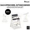 Hauck Beta+ Traditional high chair Padded seat Black Voir les images du produit 3