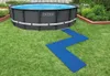 W'eau Pool Bodenschutzfliesen Set Blau 50x50x1 cm 8 Stück Produktbild-Vorschau 6
