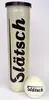 Slätsch - Weiße Tennisbälle 4er Pack - Professionelle Produktbild-Vorschau 1