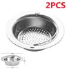 2pcs Abflußsieb Ablaufsieb Haarsieb Filter für Küche Dusche Produktbild-Vorschau 1