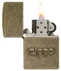 ZIPPO - Zippo Stamped Antique Brass - Sturmfeuerzeug Produktbild-Vorschau 3