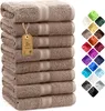 Frottier Handtücher 8er Pack 50x100cm, 100% Baumwolle, Sand Produktbild-Vorschau 1