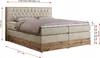 MKS MEBLE King Boxspringbett 160x200 mit Bettkasten Eiche, Produktbild-Vorschau 6