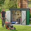 Domek ogrodowy metalowy COSTWAY, szopka narzędziowa Podgląd zdjęcia produktu 2