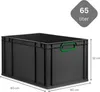 SuperSparSet 3x Eurobox NextGen Color | HxBxT 32x40x60cm | Produktbild-Vorschau 2