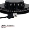 LED Lichtrad Band Partylicht Musiksensor 48xRGB-LED Anteprima dell’immagine prodotto 4
