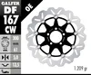 Bremsscheibe Galfer DF167CW WAVE® schwimmend vorne 300x5mm Produktbild-Vorschau 2