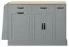 Merax Kommode/dressoir met lades en afvalbak, buffetkast Productafbeelding-voorbeeld 10
