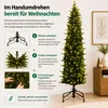 Black Box Trees Harma Sapin de Noël artificiel étroit avec Voir les images du produit 8