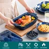 Plat à four en porcelaine, 1 pièce avec couvercle et Voir les images du produit 4
