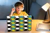 MuchoWow® Laptop Aufkleber Sticker Cover Blöcke - Muster - Produktbild-Vorschau 3