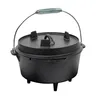 Kochmann Dutch Oven BBQ – 4,5 Liter Gusseisen Feuertopf - Produktbild-Vorschau 1