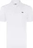 Lacoste Polo Shirt Slim Fit Herren Weiß Produktbild-Vorschau 2