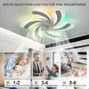 70W LED Deckenleuchte mit RGB Backlamp, Leise Produktbild-Vorschau 7