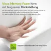 Ergonomisches Nackenkissen Memory Foam | Orthopädisch Produktbild-Vorschau 2