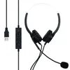 Cadorabo Cuffie USB in nero per computer portatile PC con Anteprima dell’immagine prodotto 1