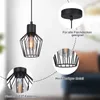 A collage of images showcasing a black pendant light with close-ups of its features and mounting. Produktbild-Vorschau