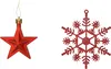 XINZI 108er Rot Weihnachtskugeln – Bruchsicherer Produktbild-Vorschau 5