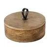 Runde Box KABIR, Mangoholz, Ø 19 cm Produktbild-Vorschau 8