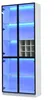 LED Vitrine Hochschrank Standvitrine mit LED-Beleuchtung Produktbild-Vorschau 15