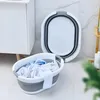Grande ciotola pieghevole in silicone, cesto Anteprima dell’immagine prodotto 12