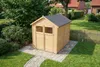 WOODTEX Naturbelassen 180 x 238 cm Gartenhaus Sylta 3, 14 Produktbild-Vorschau 10