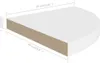 vidaXL Étagères coulissantes d'angle 4 pcs. Blanc 35x35x3,8 Voir les images du produit 13