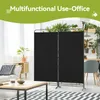 A living room scene with a sofa, coffee table, and a black room divider. Anteprima dell’immagine prodotto