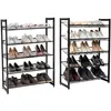 Čierny kovový botník BUTYNO Náhľad obrázku produktu 4