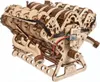 Puzzle 3D, Moteur V8, Ugears, bois, 776 pièces Voir les images du produit 2